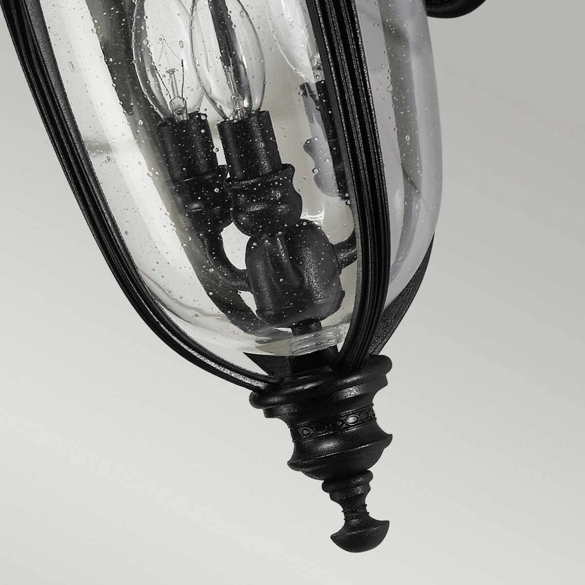 Feiss English Bridle Black Medium Outdoor Wall Light