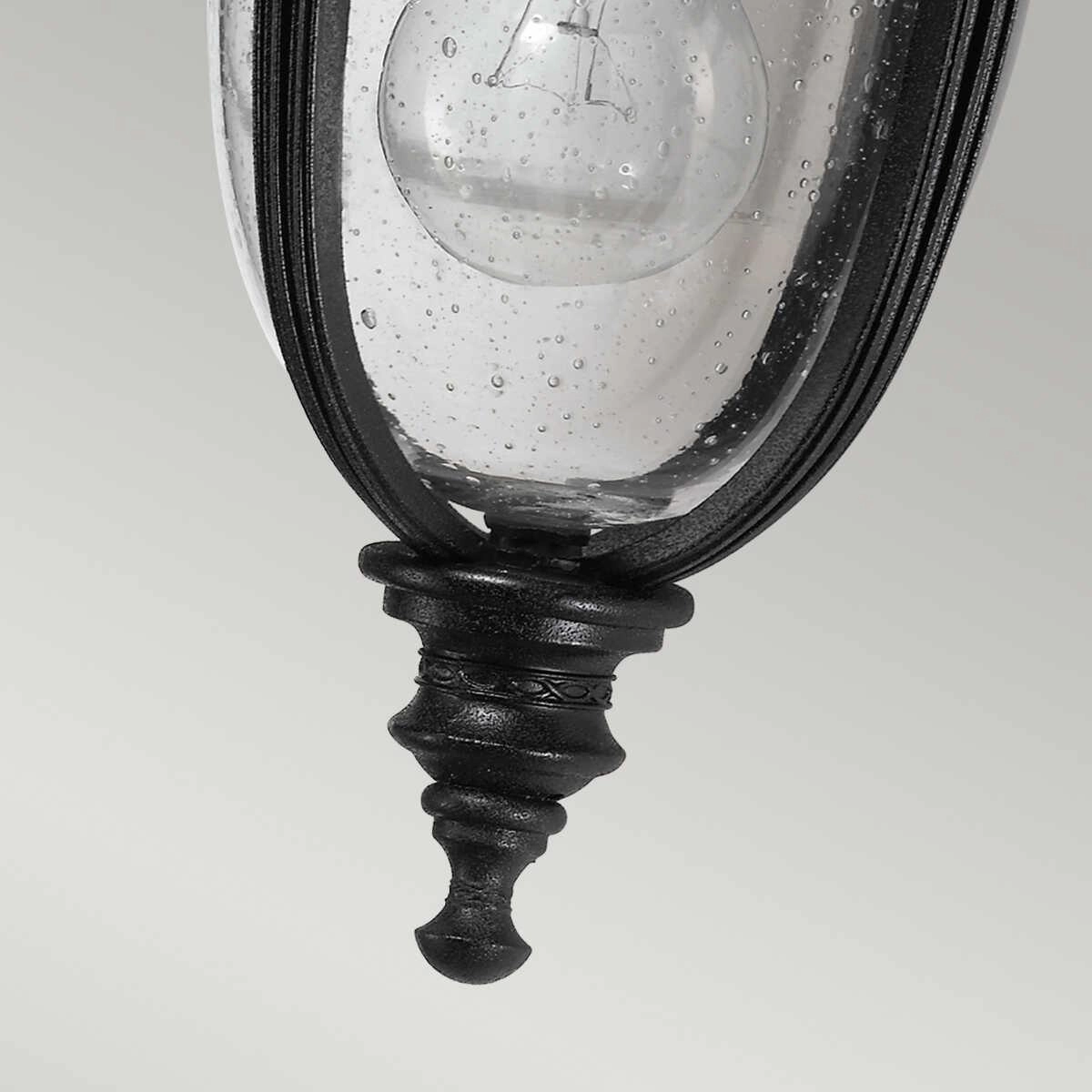 Feiss English Bridle Black Small Outdoor Wall Light