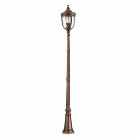 Feiss English Bridle Bronze Large Outdoor Lamp Post outdoor wall lamp
