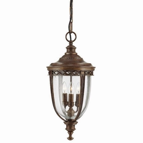 Feiss English Bridle Bronze Large Outdoor Pendant Light outdoor wall lamp