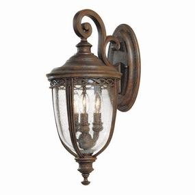 Feiss English Bridle Bronze Medium Outdoor Wall Light outdoor wall lamp