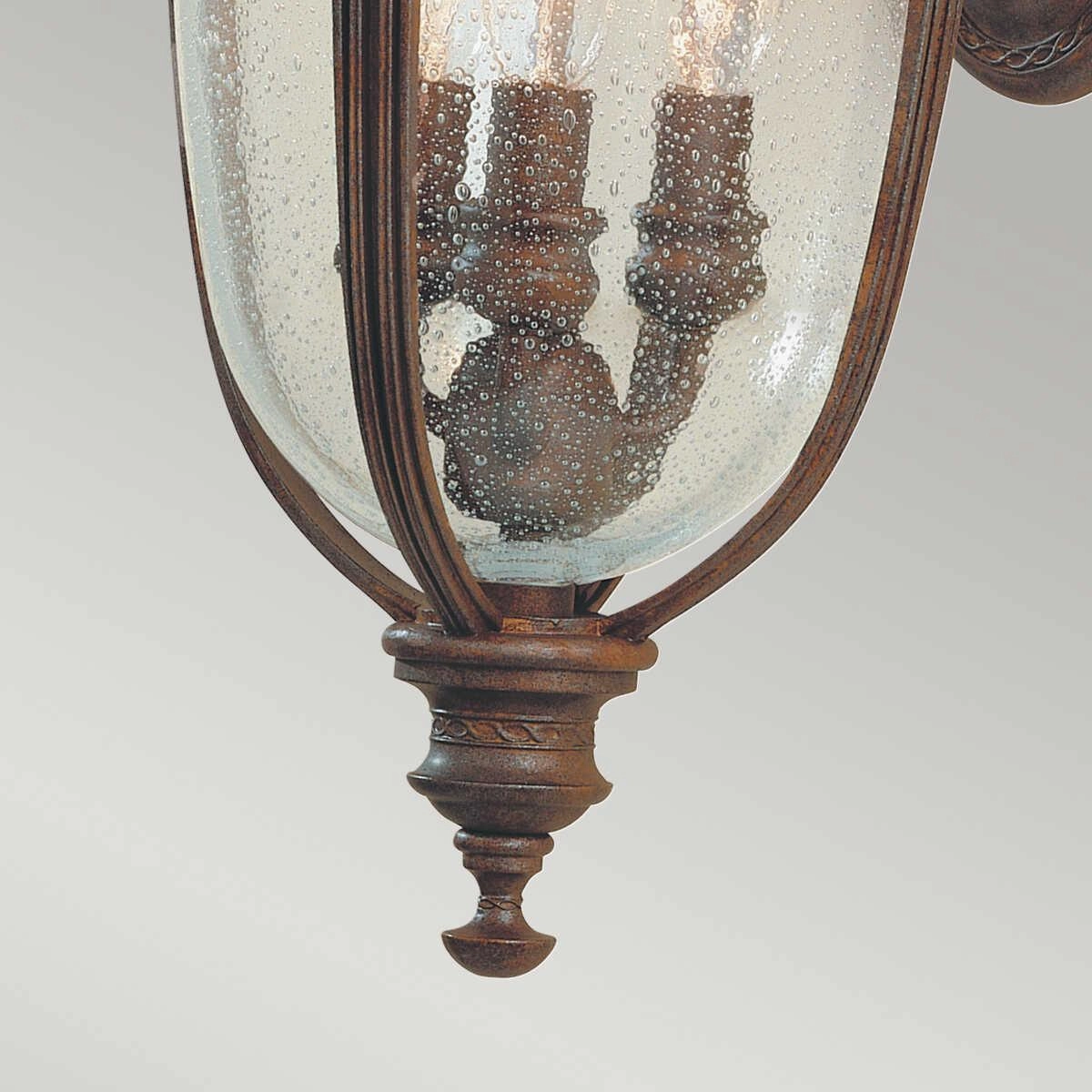 Feiss English Bridle Bronze Medium Outdoor Wall Light