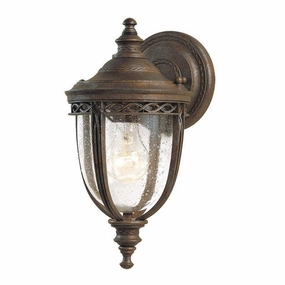 Feiss English Bridle Bronze Small Outdoor Wall Light outdoor wall lamp