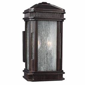 Feiss Federal Bronze 2 Light Outdoor Wall Light outdoor wall lamp