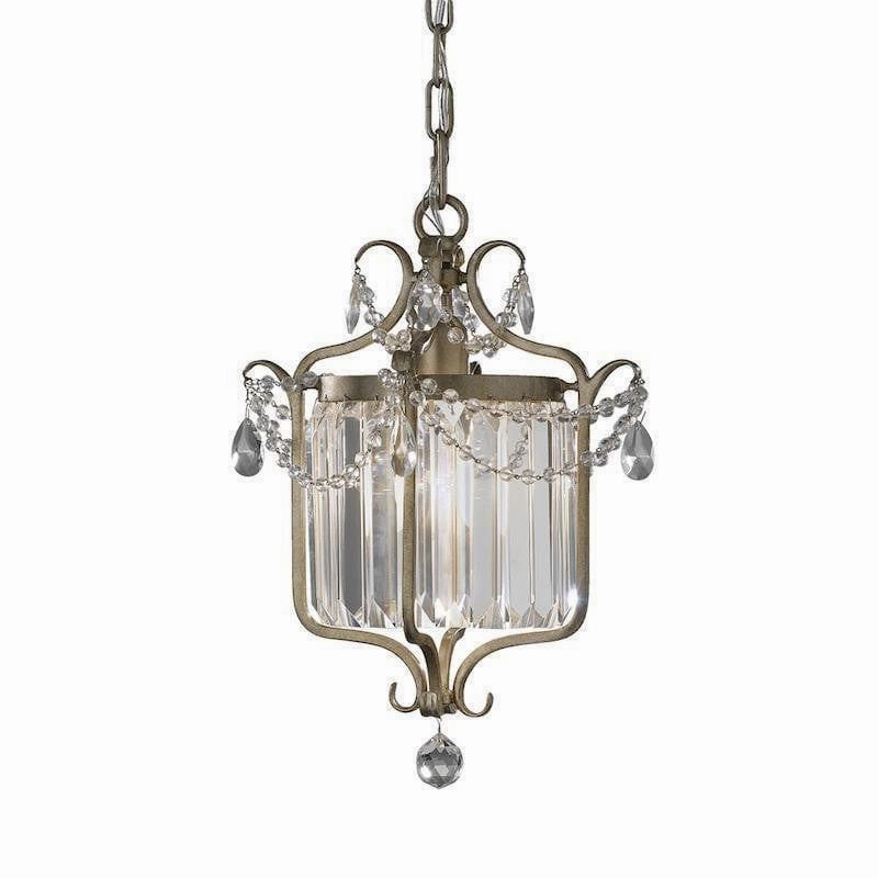 Feiss Gianna Silver 1 Light Ceiling Lantern modern ceiling lamp