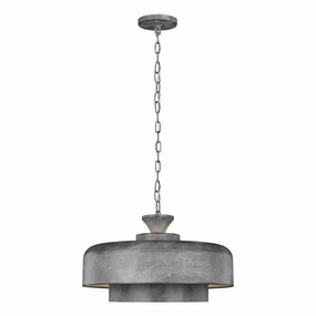 Feiss Haymarket 1 Light Galvanized Ceiling Pendant minimalist ceiling light