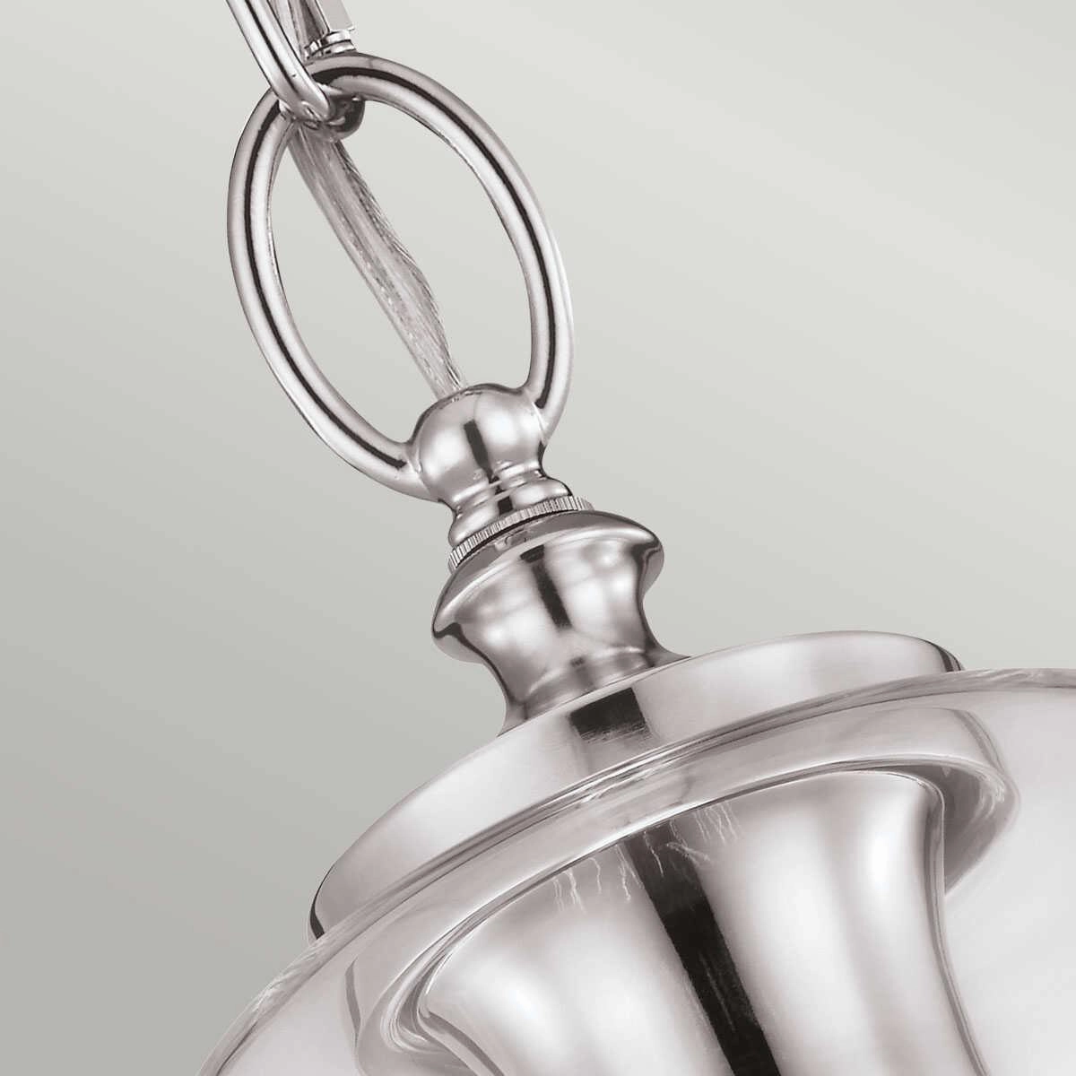 Feiss Hounslow Mini Polished Nickel Pendant Ceiling Light