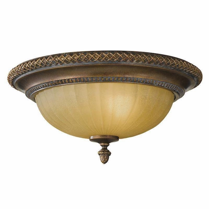 Feiss Kelham Hall Gold & Bronze Art Deco Flush Ceiling Light simple ceiling design light