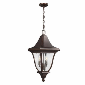 Feiss Oakmont Bronze Outdoor Pendant Damaged Box indoor ambient light