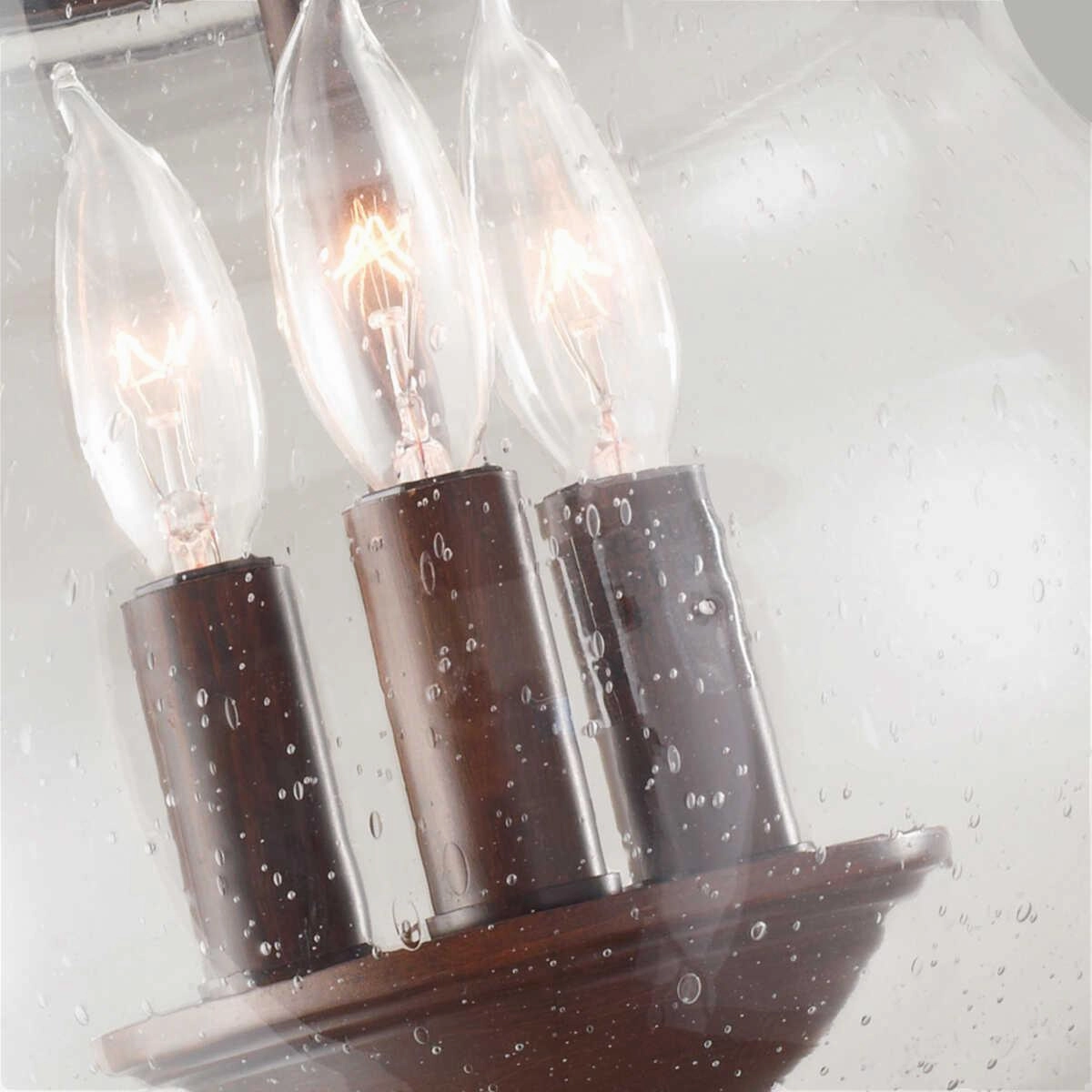 Feiss Pickering Bronze Semi-Flush/Duo-Mount Ceiling Light