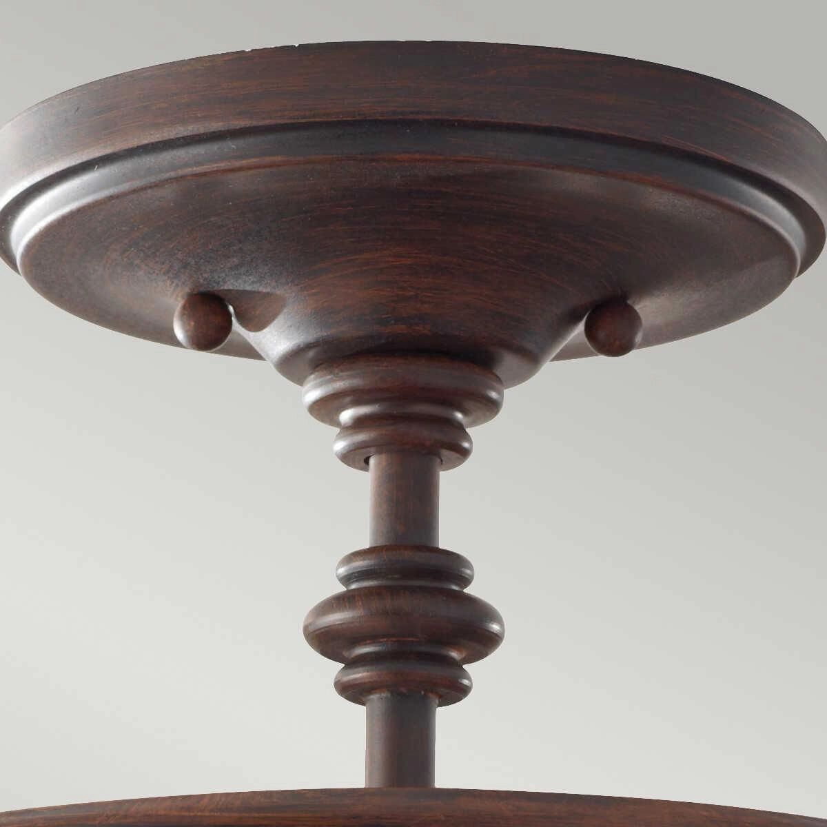 Feiss Pickering Bronze Semi-Flush/Duo-Mount Ceiling Light