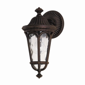 Feiss Regent Court Walnut Small Outdoor Wall Light outdoor wall lamp