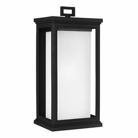 Feiss Roscoe Large Black Outdoor Wall Light outdoor wall lamp