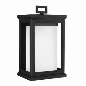 Feiss Roscoe Medium Black Outdoor Wall Light outdoor wall lamp