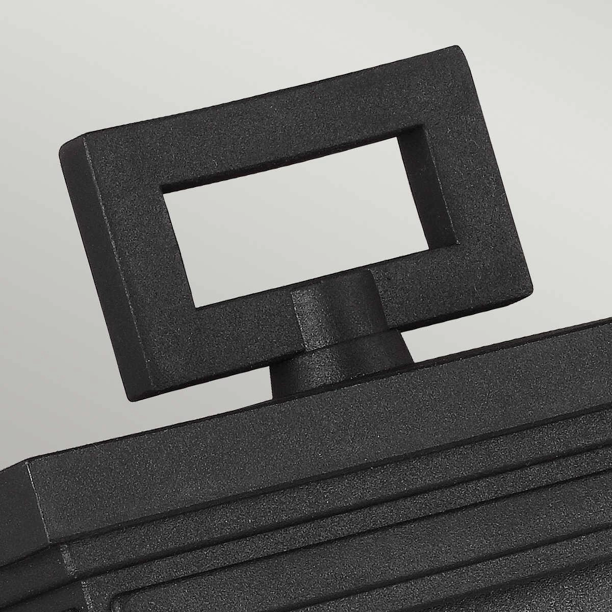 Feiss Roscoe Small Black Outdoor Wall Light