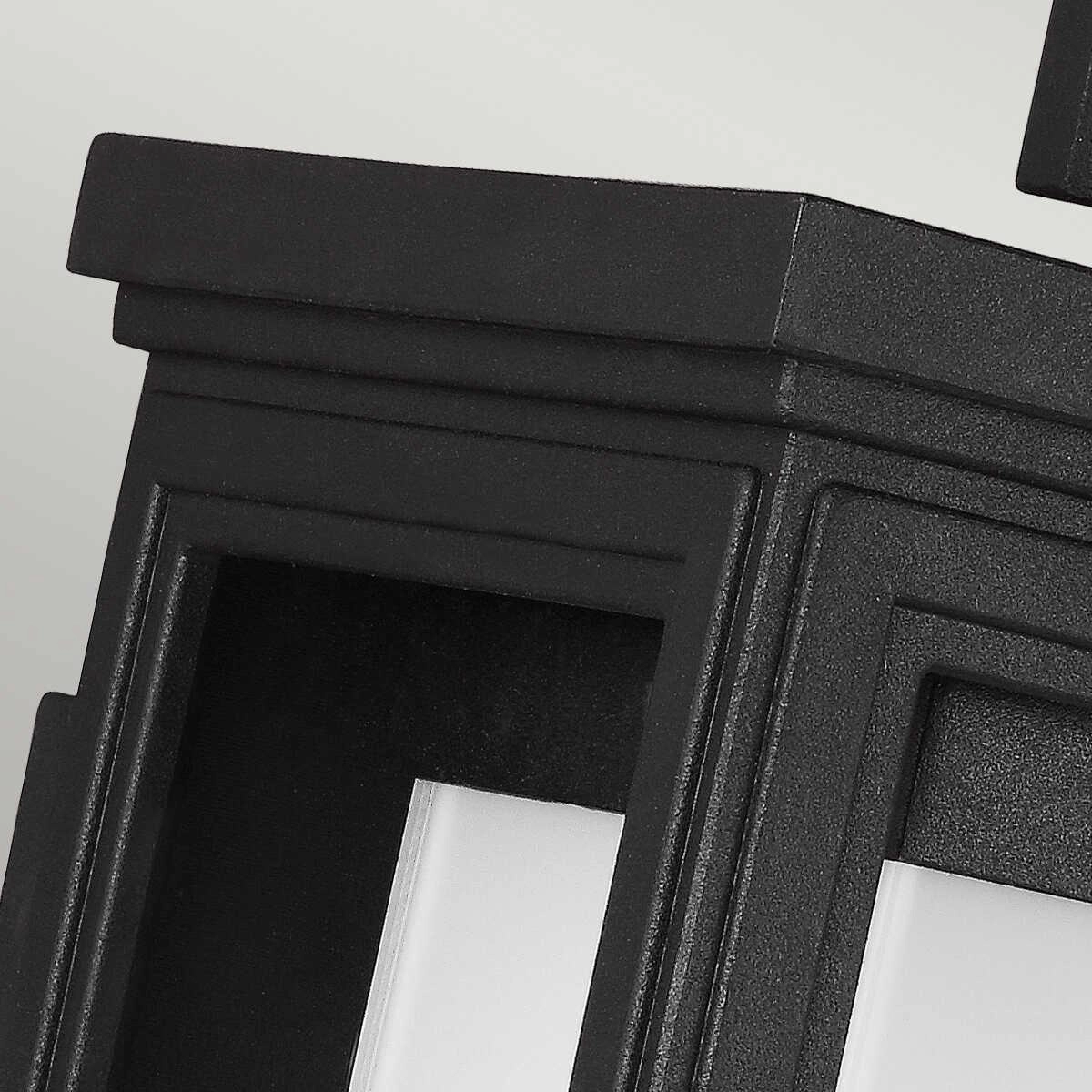 Feiss Roscoe Small Black Outdoor Wall Light