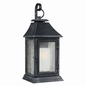 Feiss Shepherd XL Zinc Outdoor Wall Light outdoor wall lamp