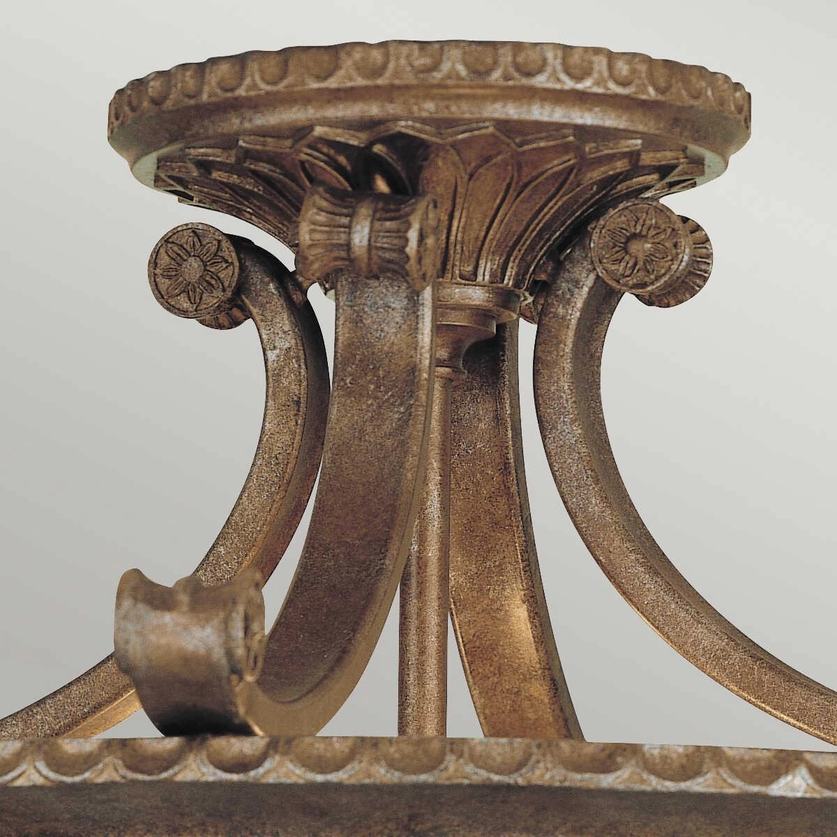 Feiss Stirling Castle Bronze Ceiling Semi Flush