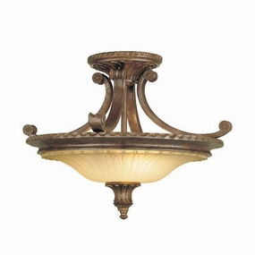 Feiss Stirling Castle Bronze Ceiling Semi Flush simple ceiling design light