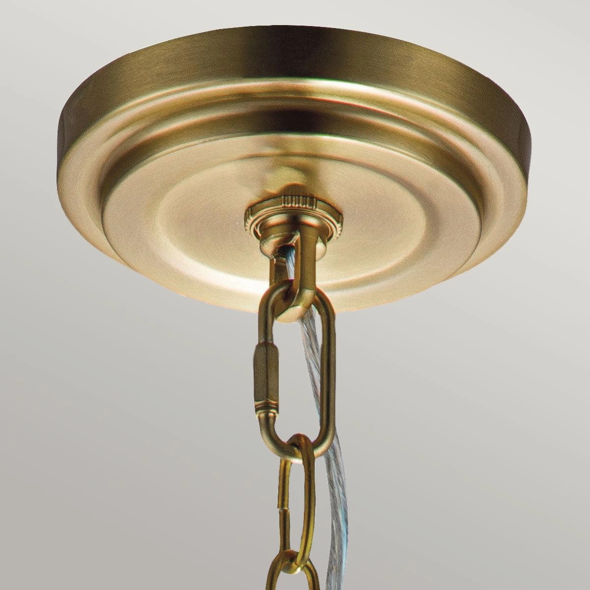 Feiss Tabby 1 Light Mini Pendant - Clear Glass Shade