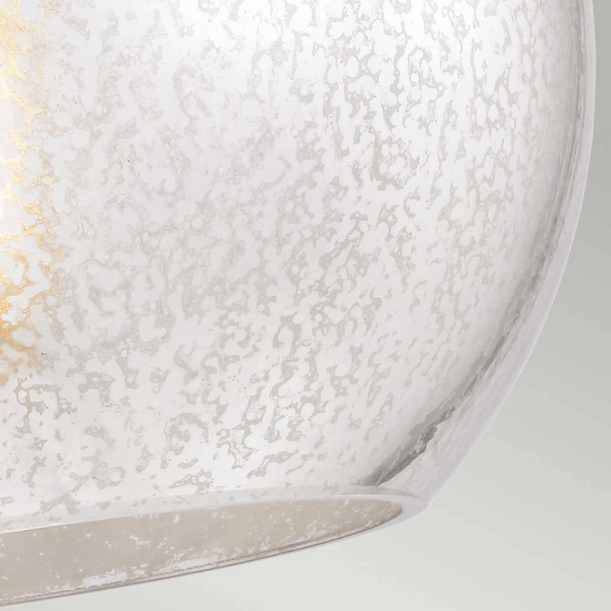 Feiss Tabby Brushed Steel Pendant Ceiling Light
