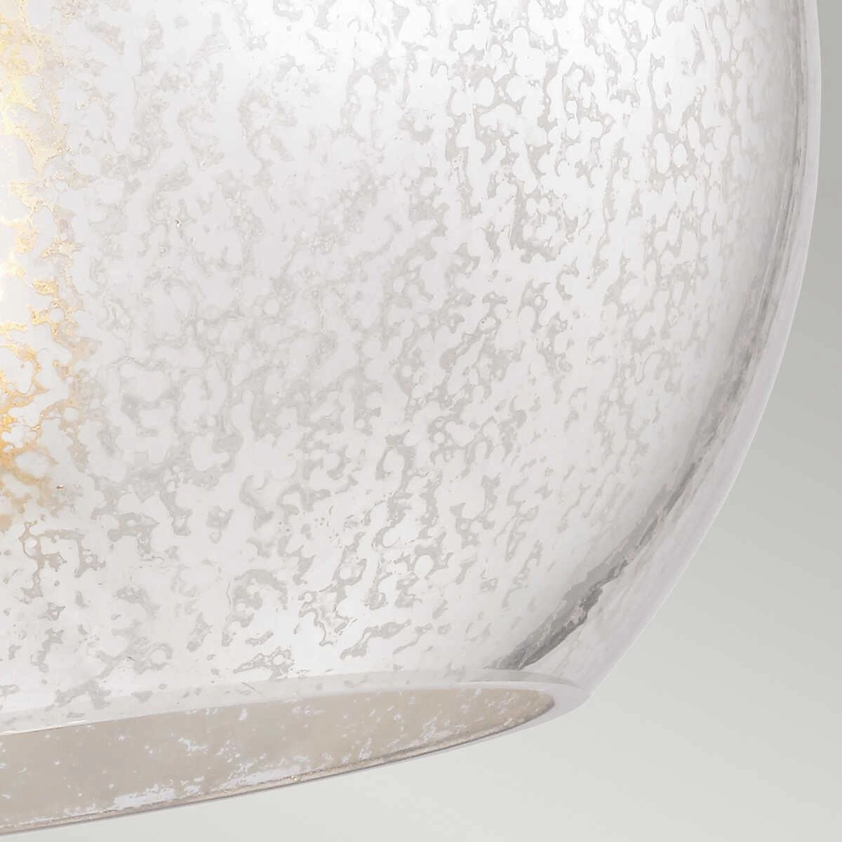Feiss Tabby Brushed Steel Pendant Ceiling Light