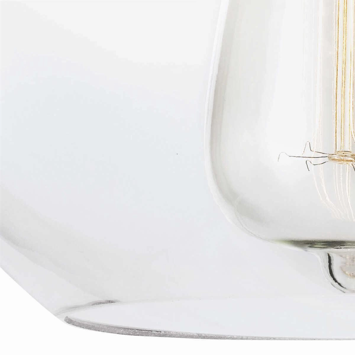 Feiss Tabby Nickel Small Art Deco Ceiling Light