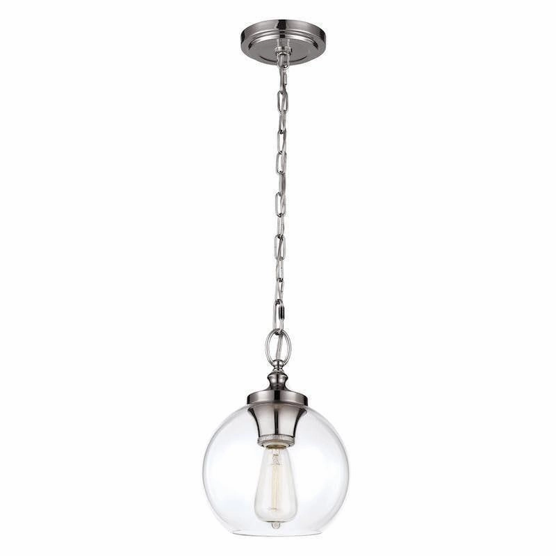 Feiss Tabby Nickel Small Art Deco Ceiling Light modern ceiling lamp