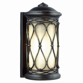 Feiss Wellfleet Outdoor Aged Bronze Wall Light outdoor wall lamp