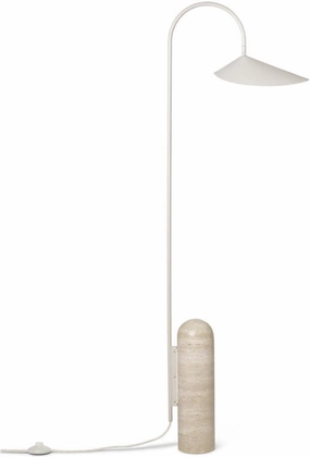 Ferm Living Arum Floor Lamp Cashmere garden LED light