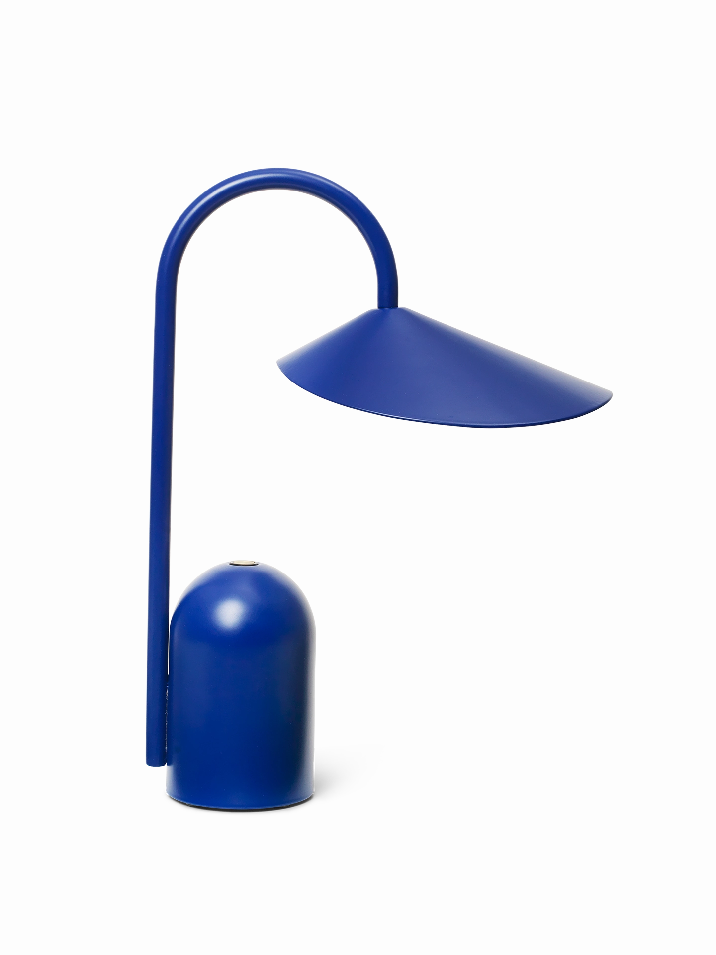 Ferm Living Arum Portable Lamp Bright Blue designer outdoor lamp