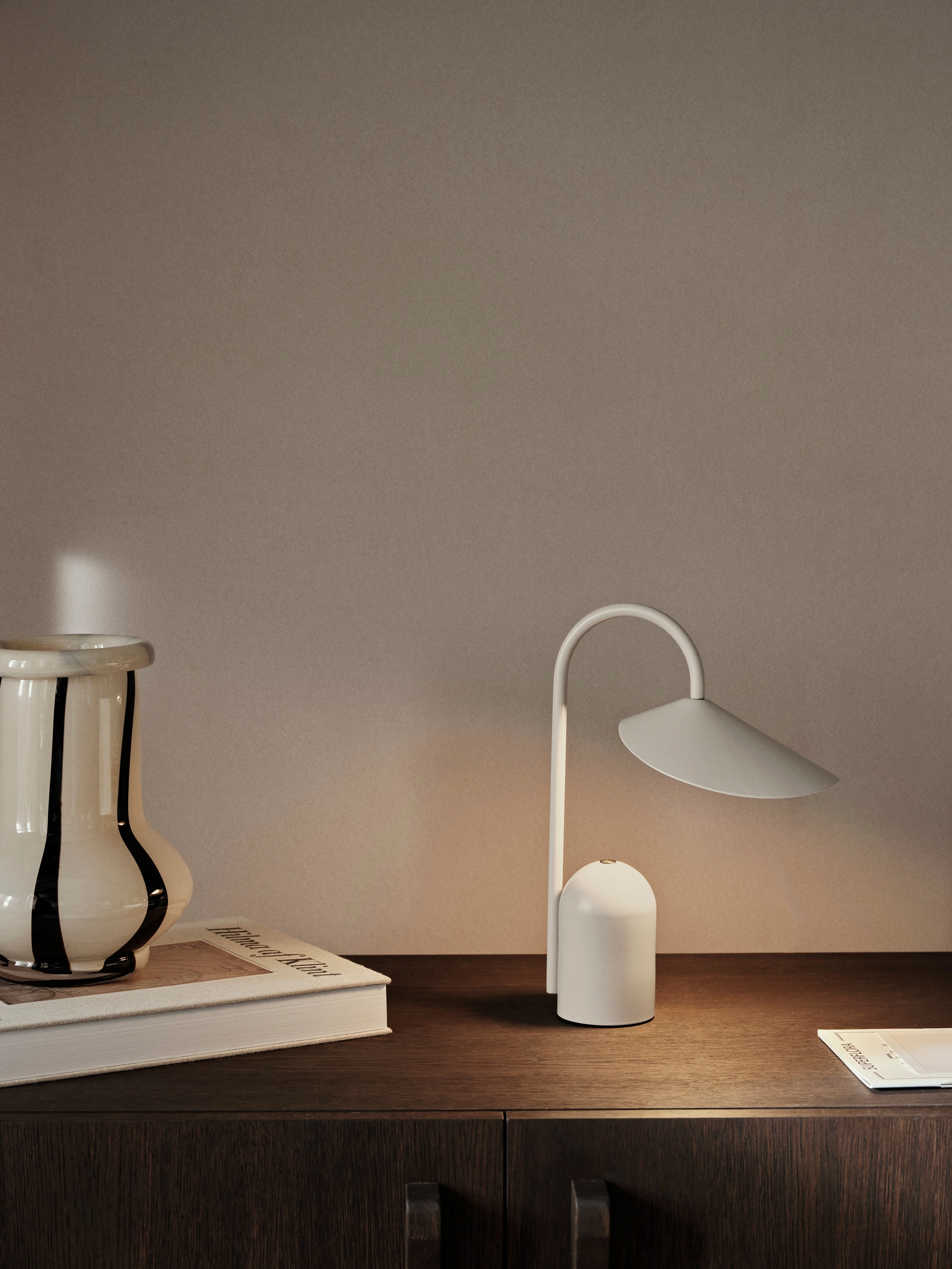 Ferm Living Arum Portable Lamp Cashmere