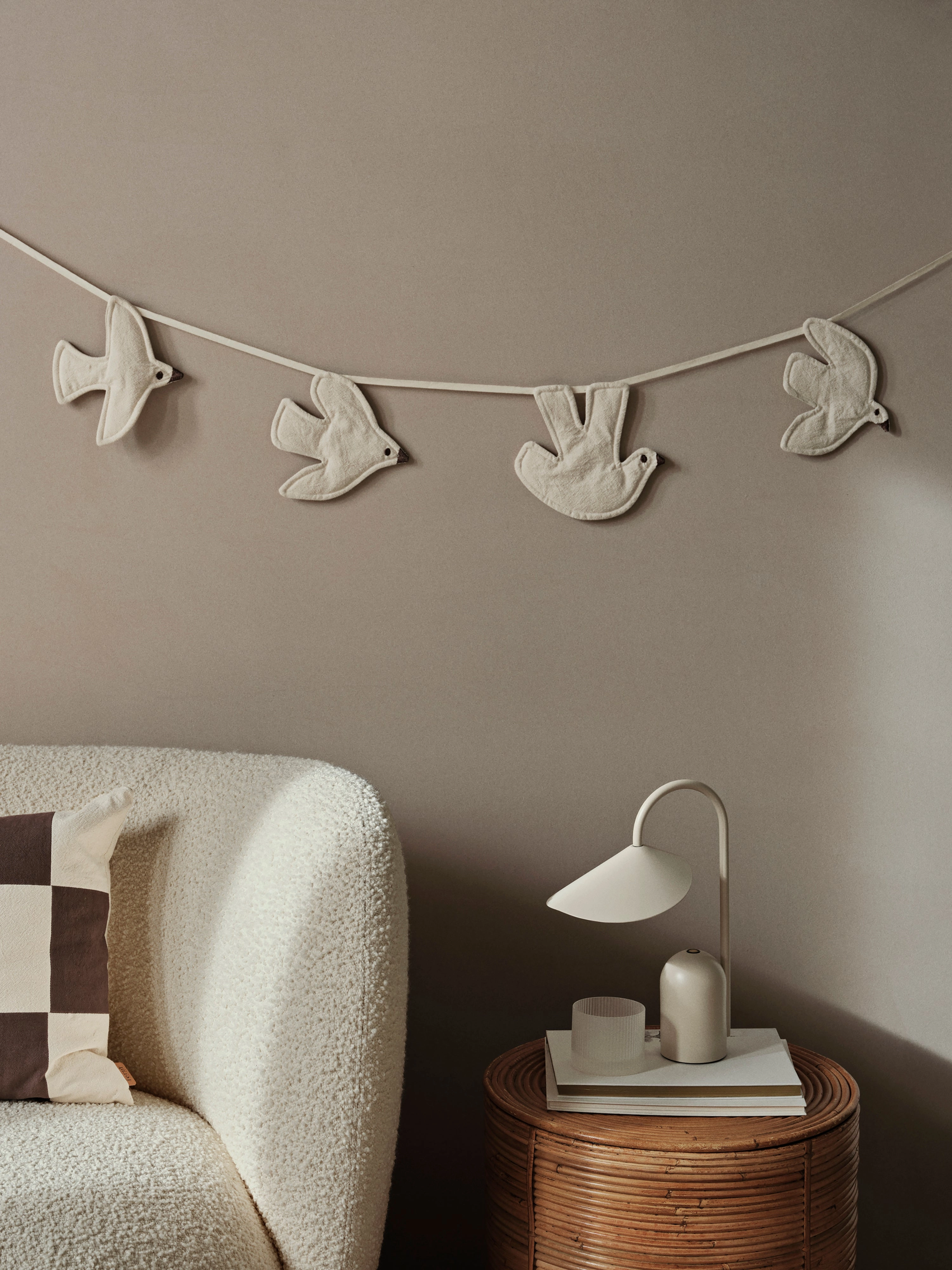 Ferm Living Arum Portable Lamp Cashmere