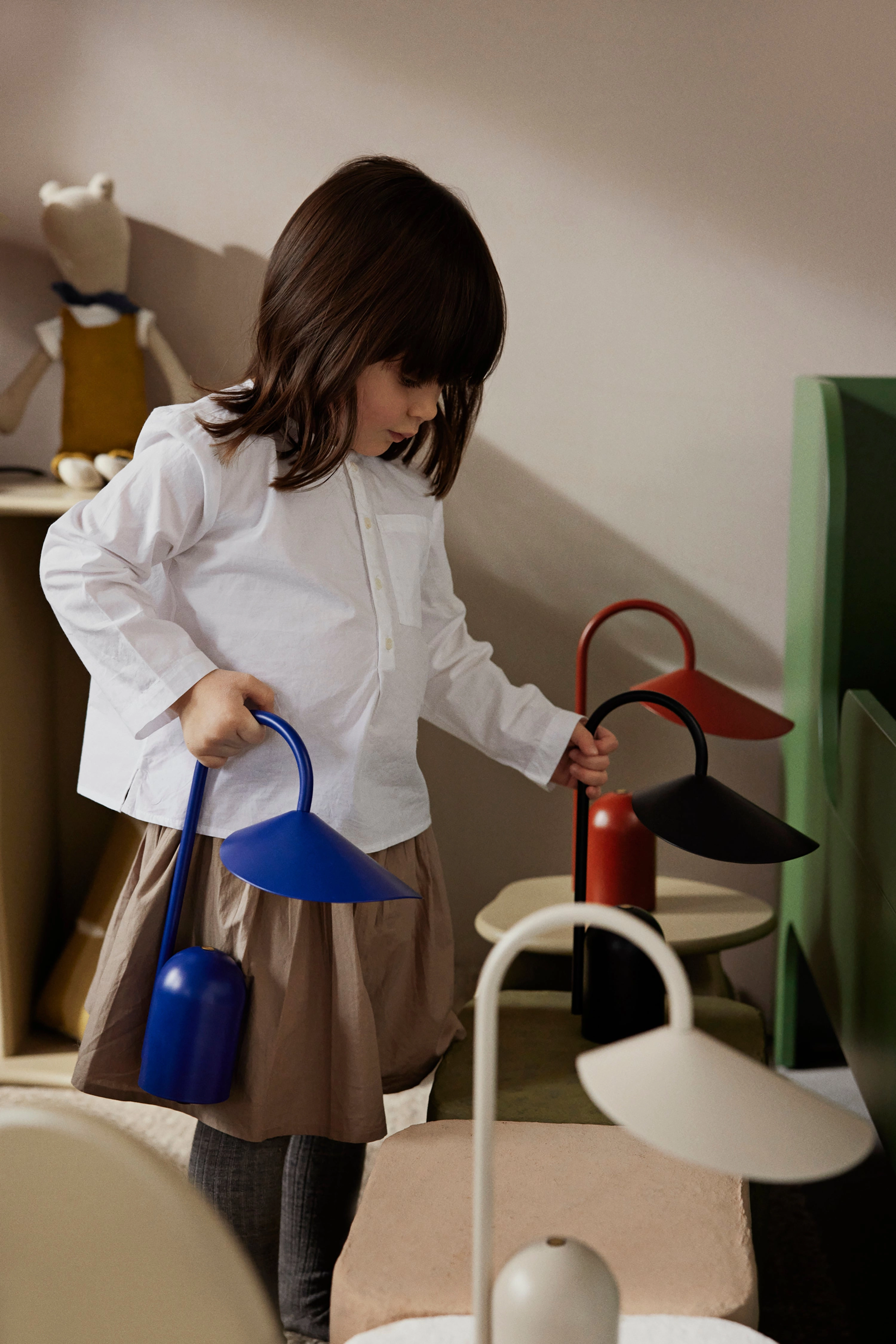 Ferm Living Arum Portable Lamp Cashmere