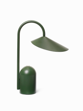 Ferm Living Arum Portable Lamp Grass Green designer outdoor lamp