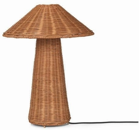 Ferm Living Dou Table Lamp, Natural designer outdoor lamp