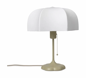 Ferm Living Poem Table Lamp, White/Cashmere designer outdoor lamp