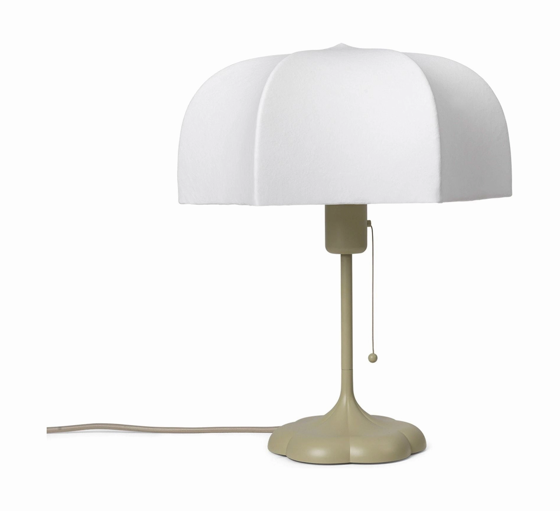 Ferm Living Poem Table Lamp, White/Cashmere designer outdoor lamp