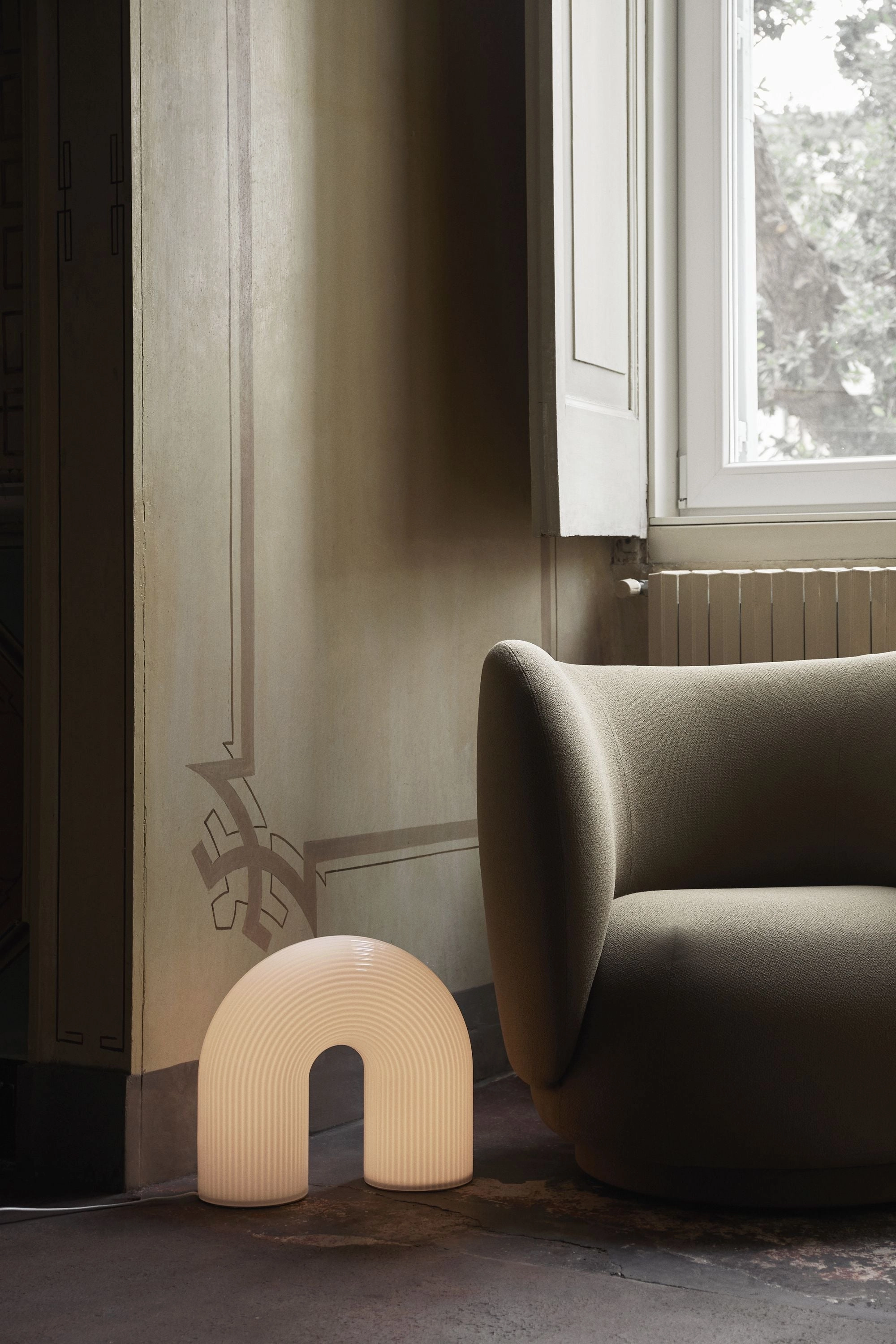 Ferm Living Vuelta Floor Lamp, White