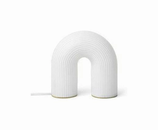 Ferm Living Vuelta Table Lamp, White designer outdoor lamp