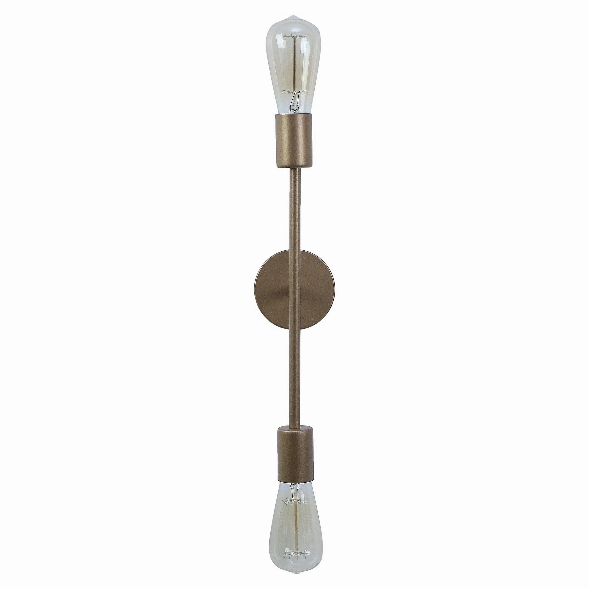 Filo Gold Metal Wall Light by SS Lightings