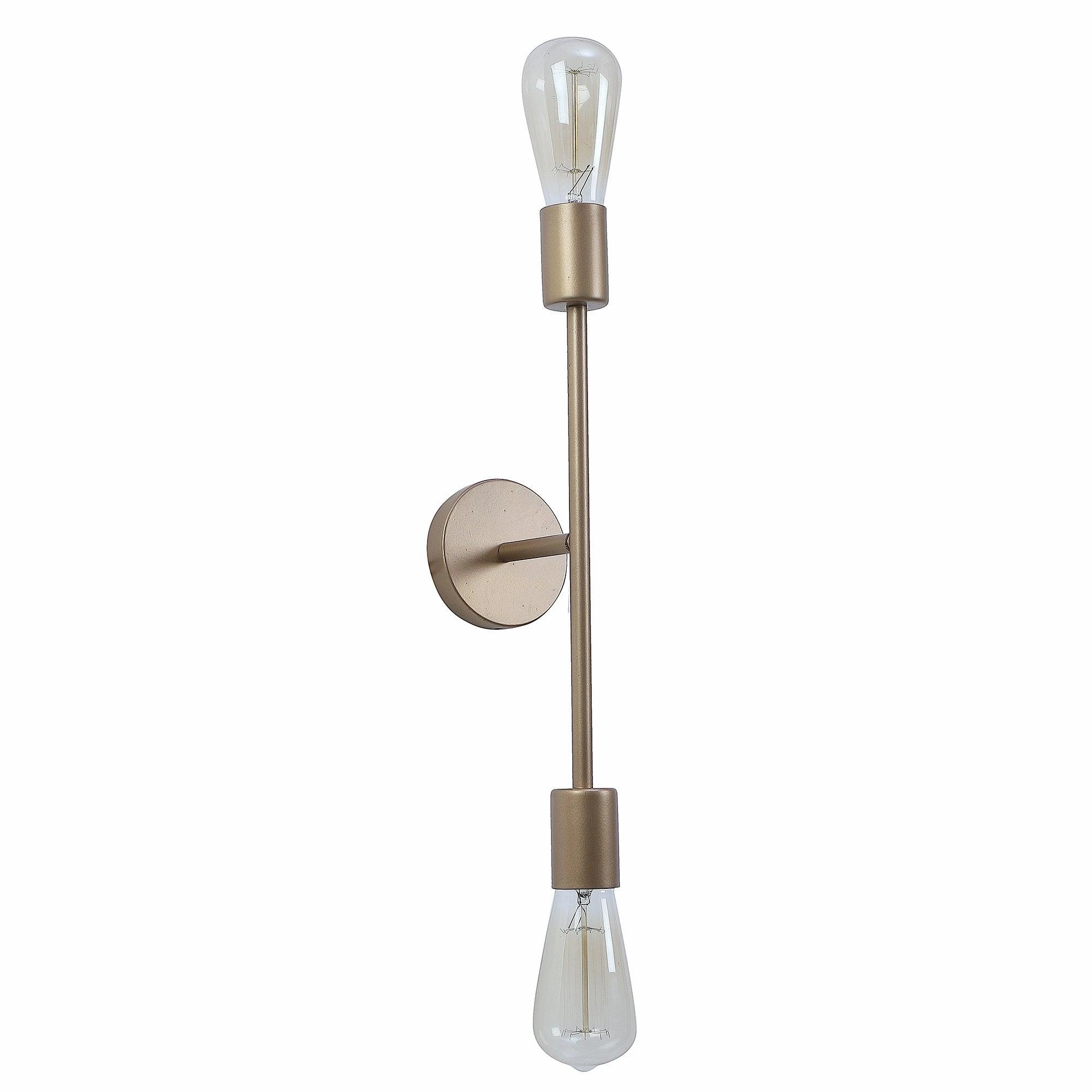 Filo Gold Metal Wall Light by SS Lightings