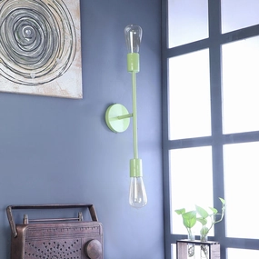 Filo Green Metal Wall Light by SS Lightings vintage desk lamp