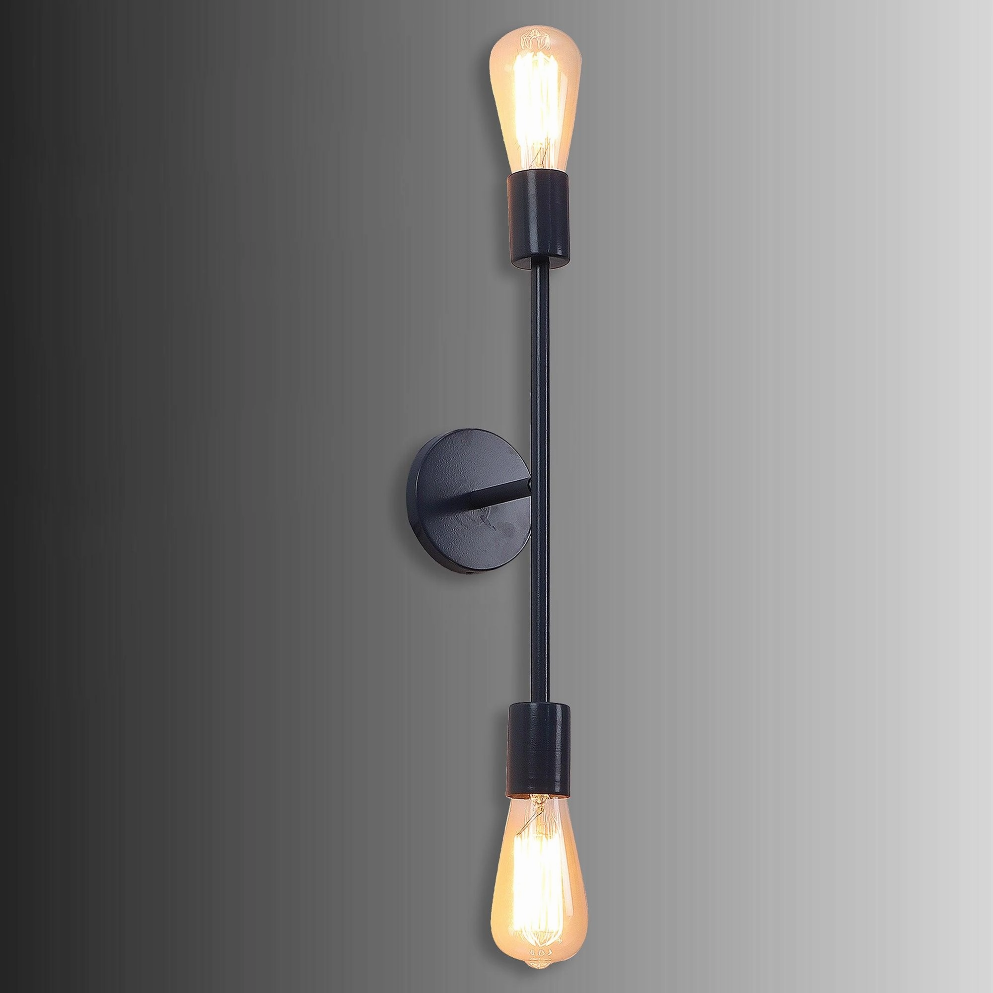 Filo Grey Metal Wall Light by SS Lightings