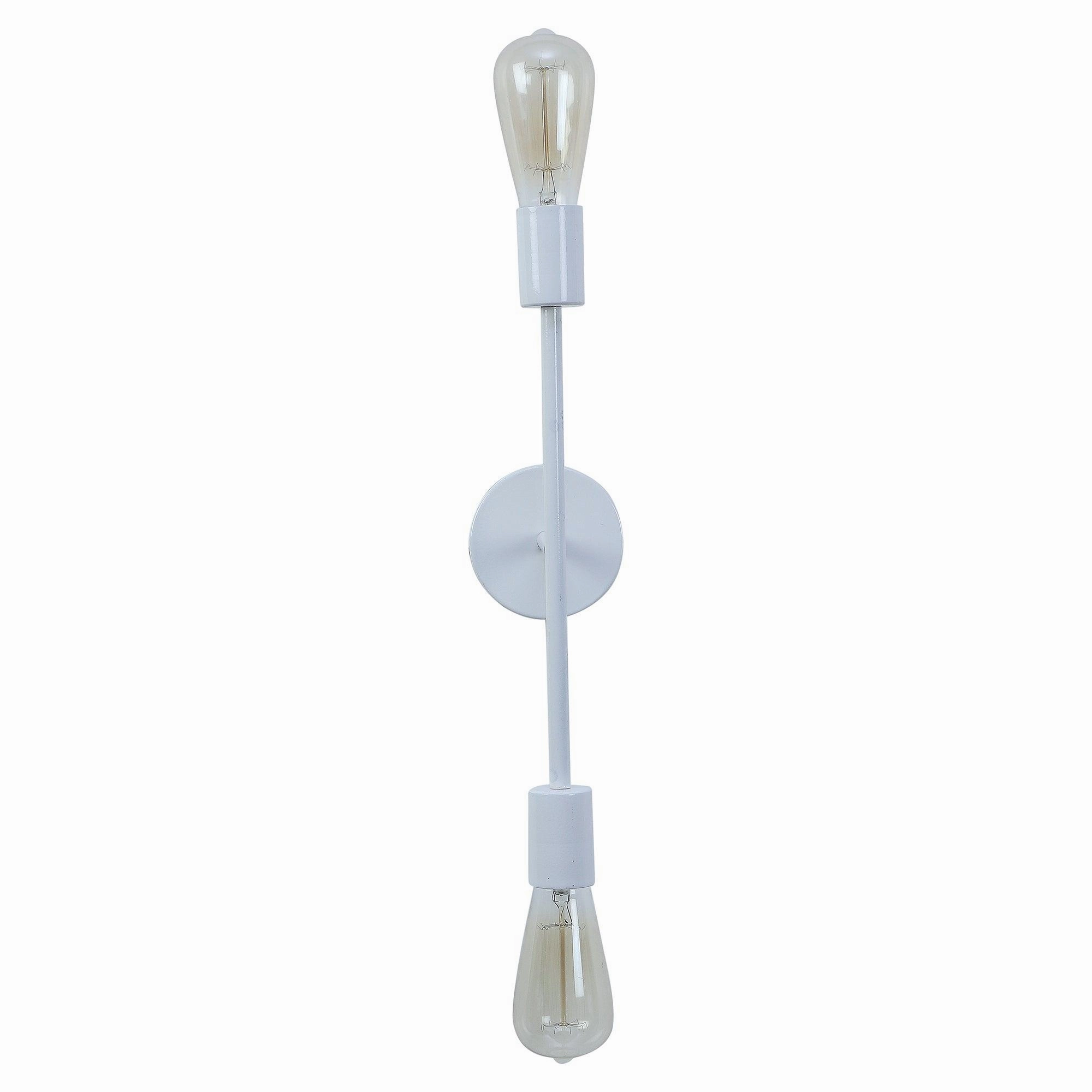 Filo White Metal Wall Light by SS Lightings