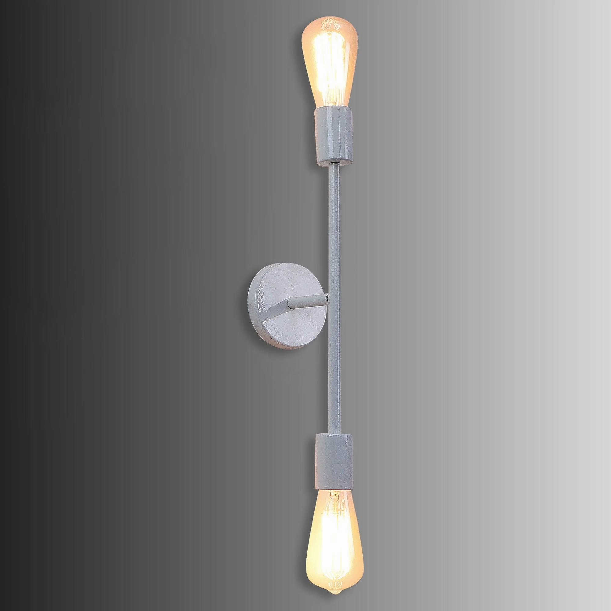 Filo White Metal Wall Light by SS Lightings