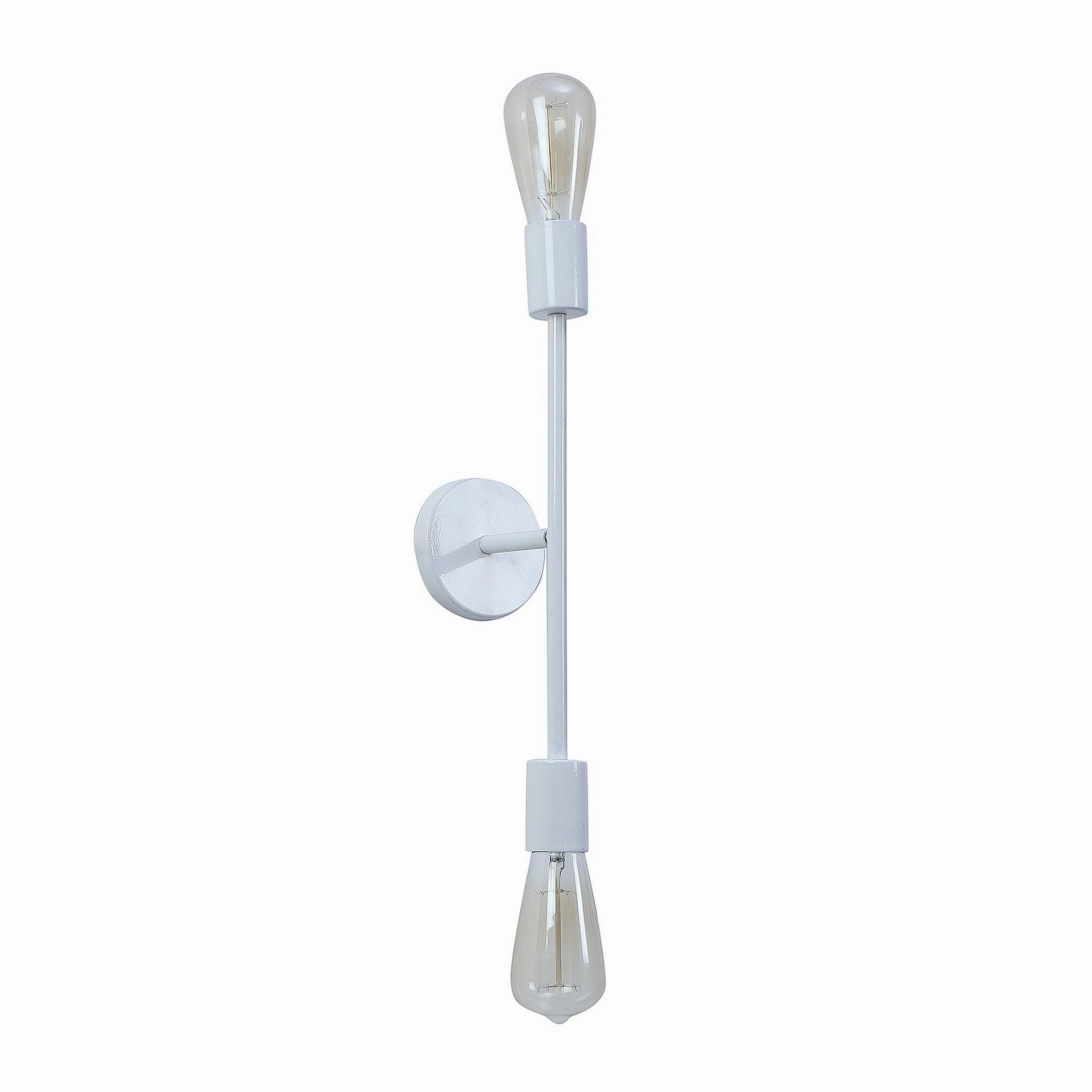 Filo White Metal Wall Light by SS Lightings