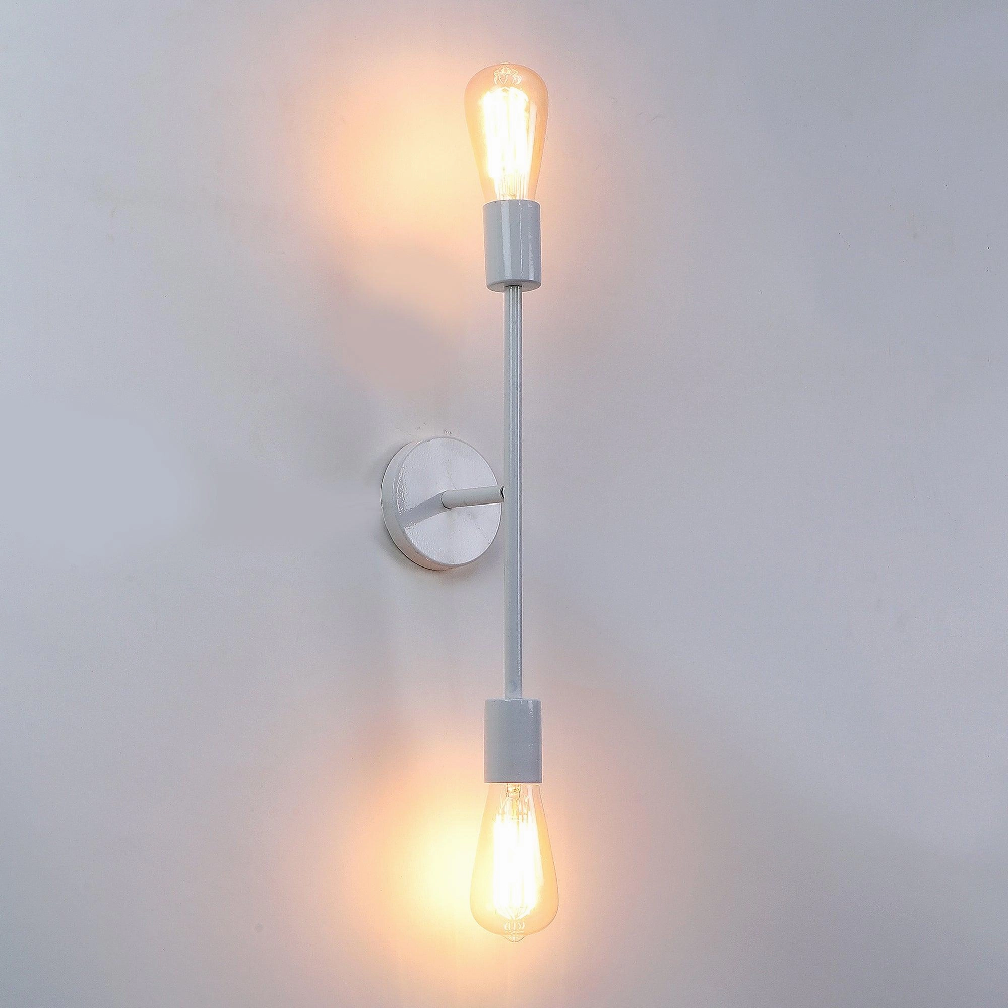 Filo White Metal Wall Light by SS Lightings