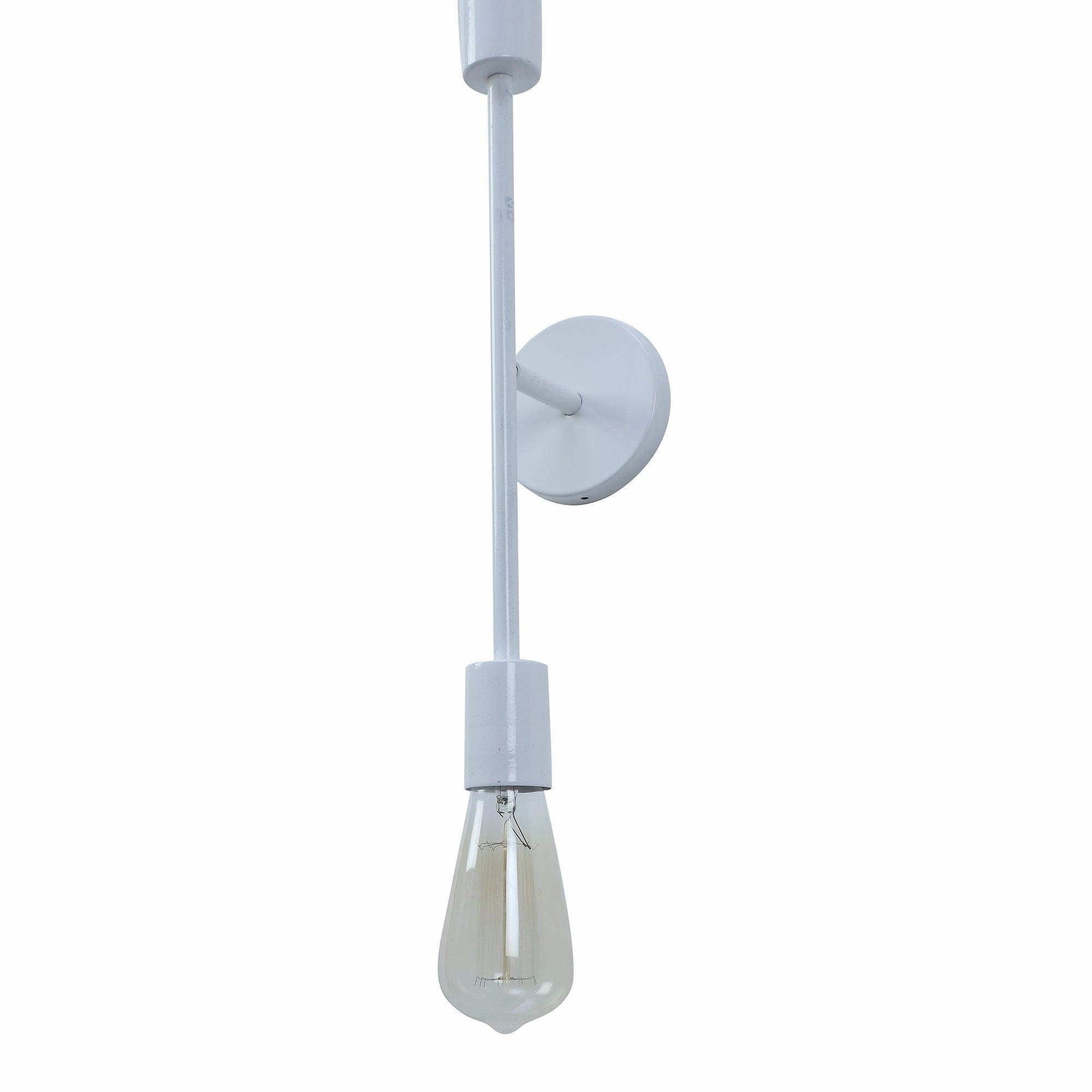 Filo White Metal Wall Light by SS Lightings