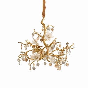 Fiori Chandelier flowerpot LED lamp